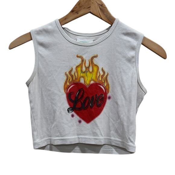 UNIF Love Graphic Crop Tank - Picture 6 of 6